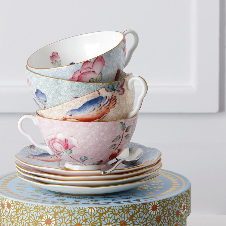 Wedgwood, Cuckoo Teacup & Saucer | Zola