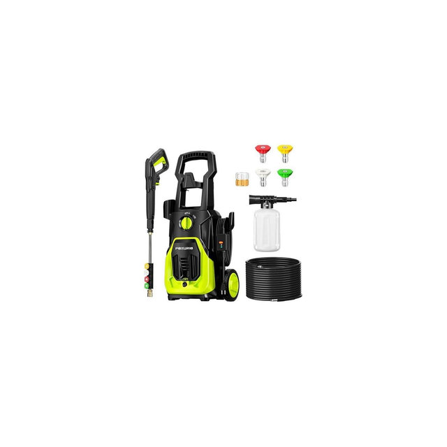 POXURIO 4000 PSI Self Priming Electric Pressure Washer for Driveway Patio and Car Cleaning