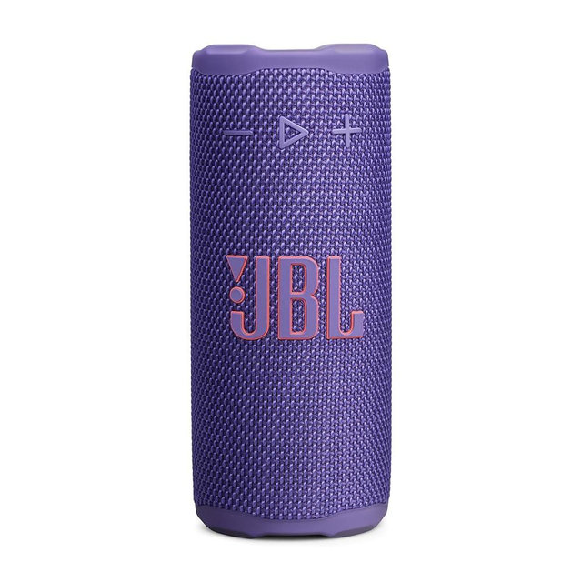 JBL Grip - Compact Bluetooth Speaker with Bold JBL Pro Sound and Ambient Light, up to 14 Hours of Playtime, Water, Dust and Drop-Proof (IP68), & Multi-Speaker Connection with Auracast™ (Purple)