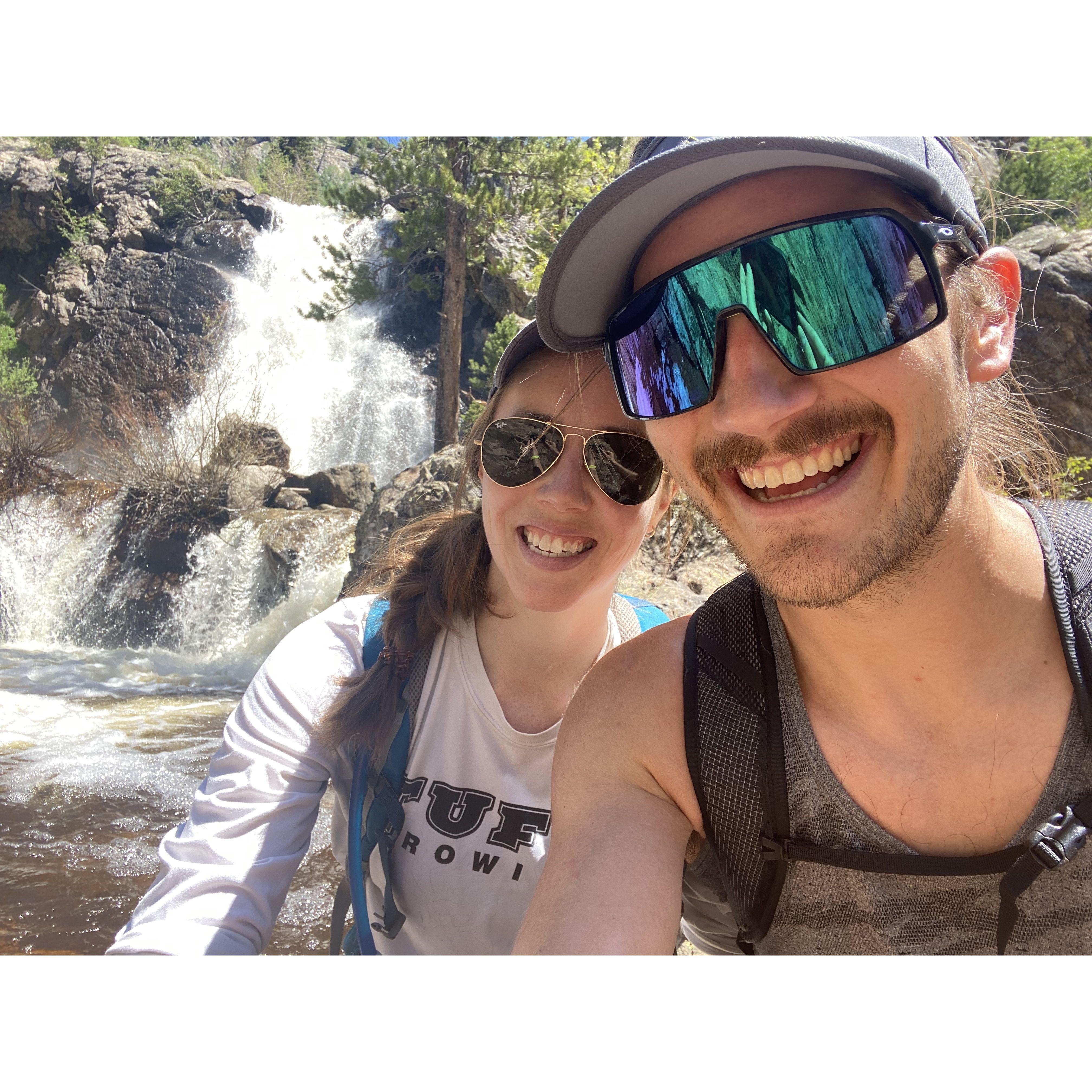 Hiking in the White Mountains, NH. Summer 2016.