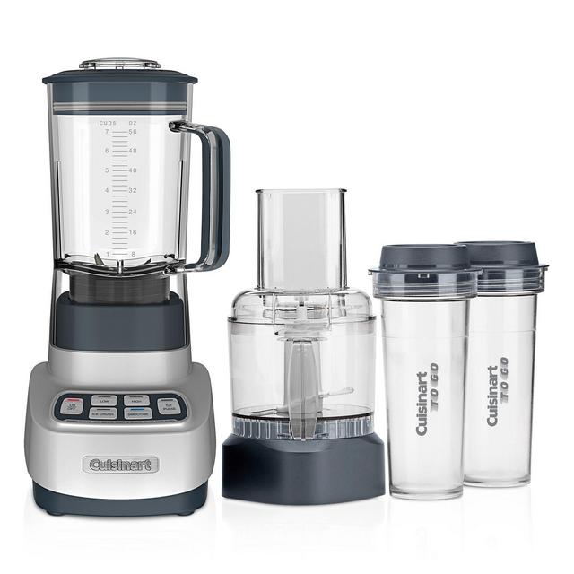 Cuisinart Velocity Ultra Trio 1 HP Blender/Food Processor with Travel Cups