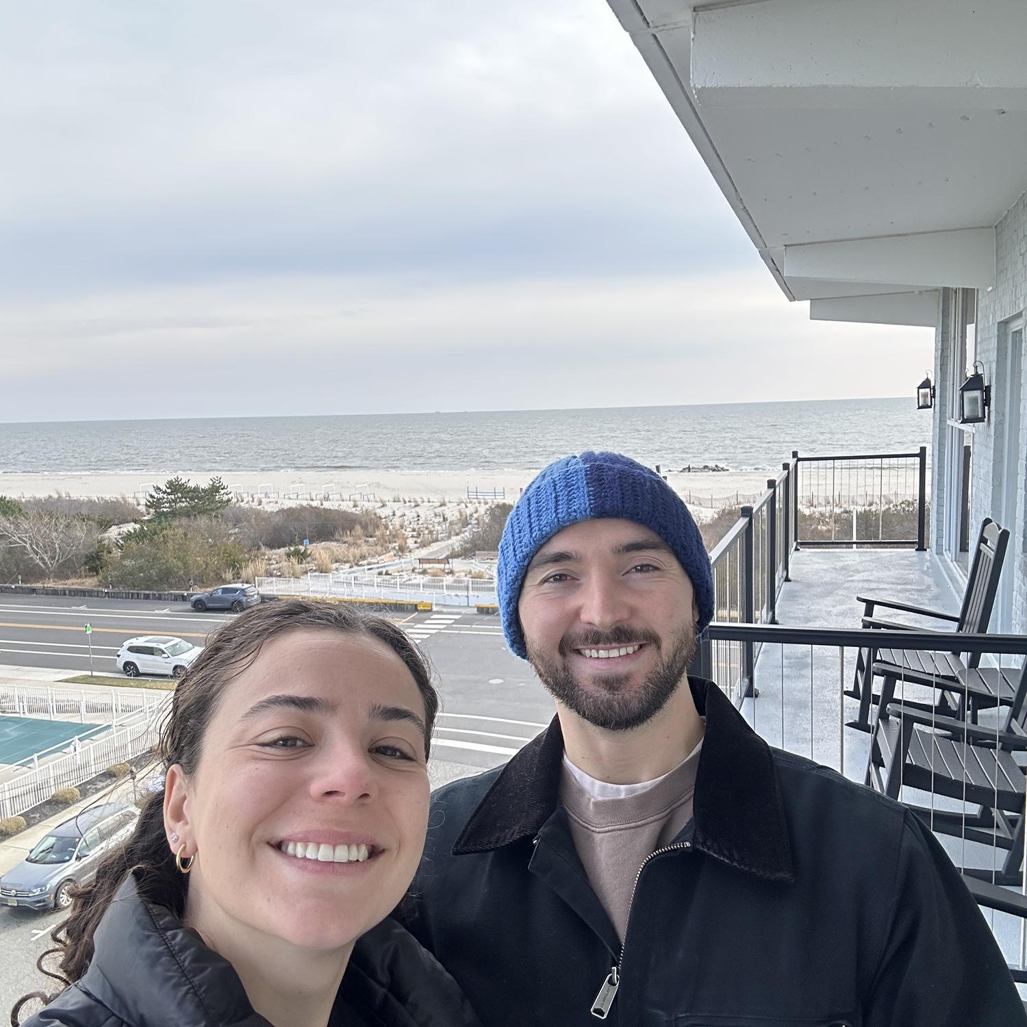 Visited Cape May exactly one year until the wedding!