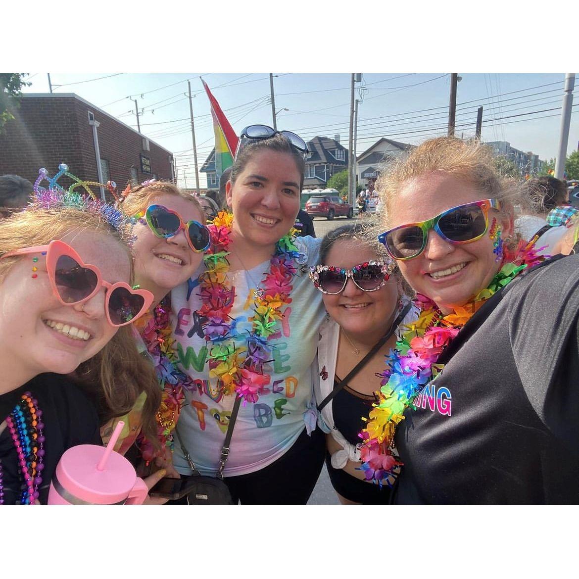 Pride with the girls