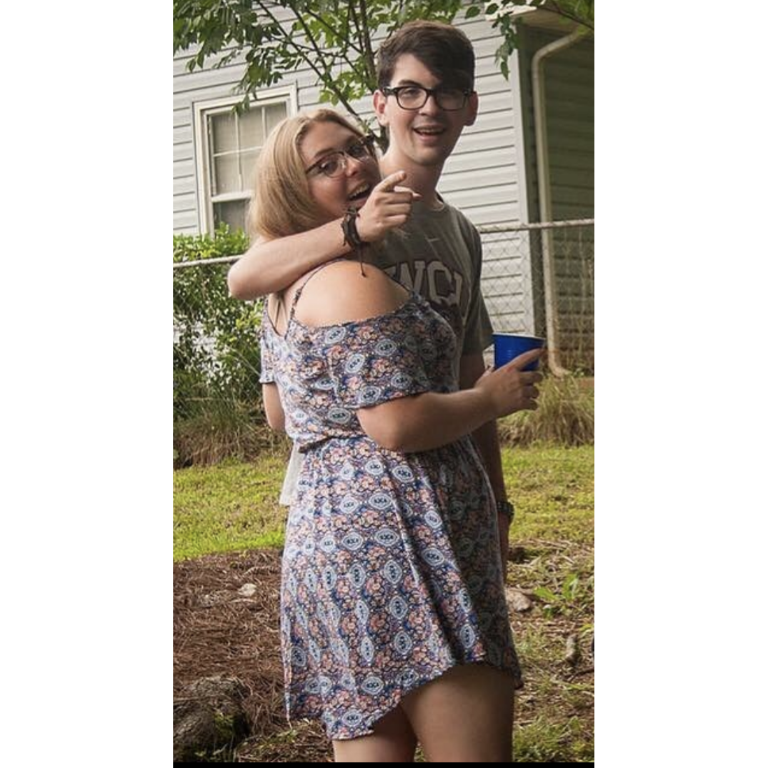 At Chris's High School Graduation party