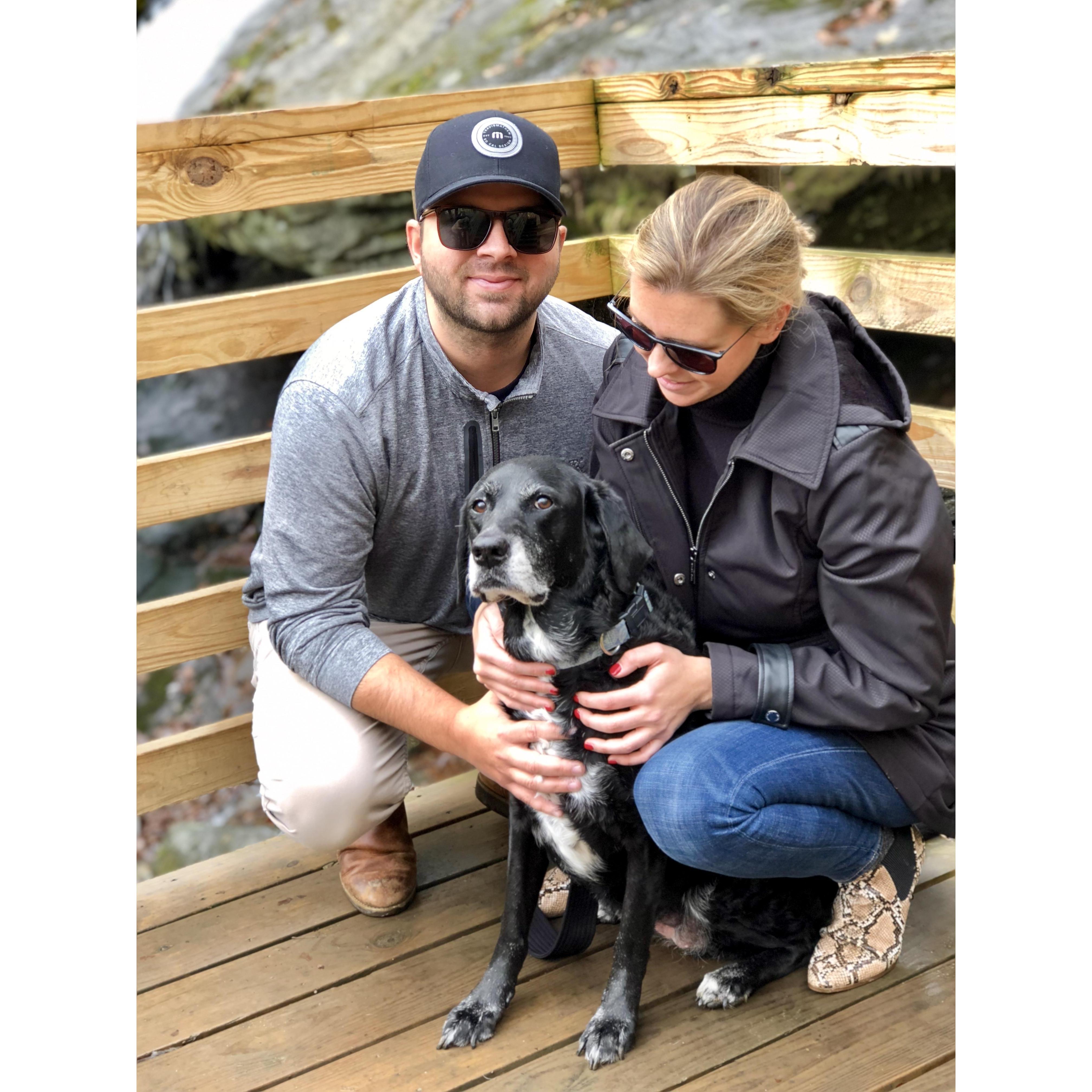 November 2018- Boone, NC with my Ellie girl