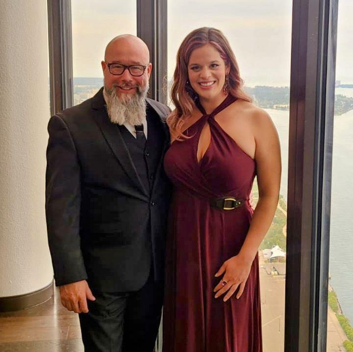 Our first wedding together! We celebrated Anthony and Claire at the Highlands in Detroit