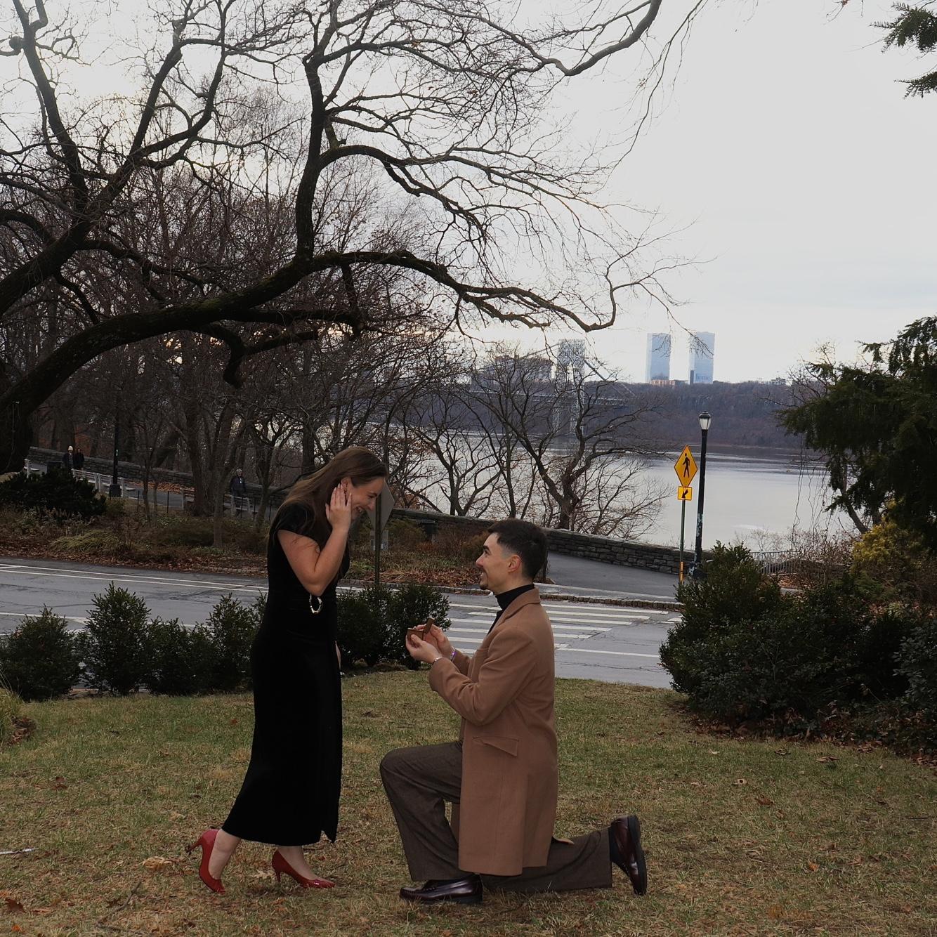The moment I said "yes"