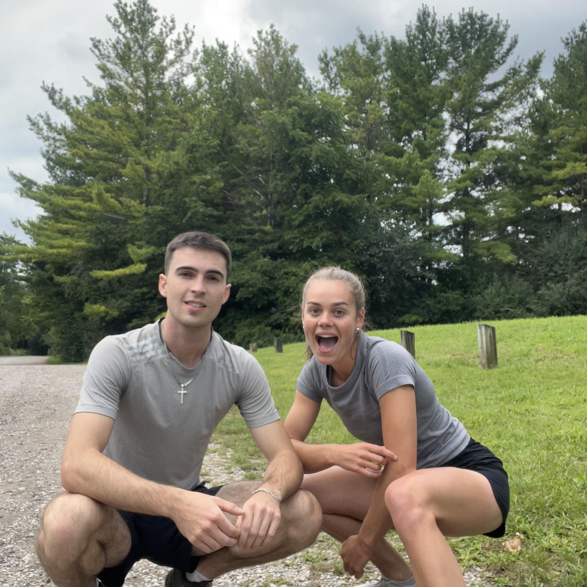 Our first half marathon