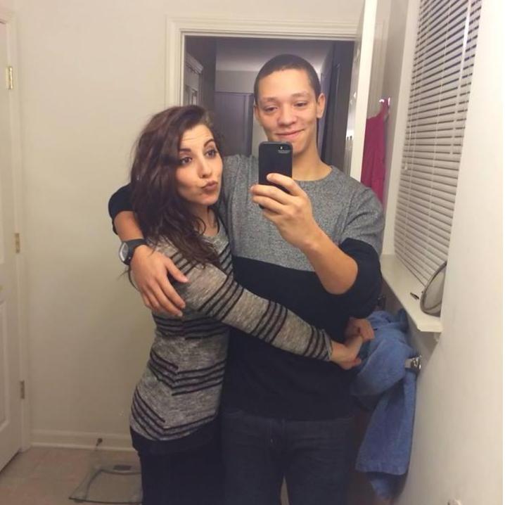 Our first apartment together, 2015