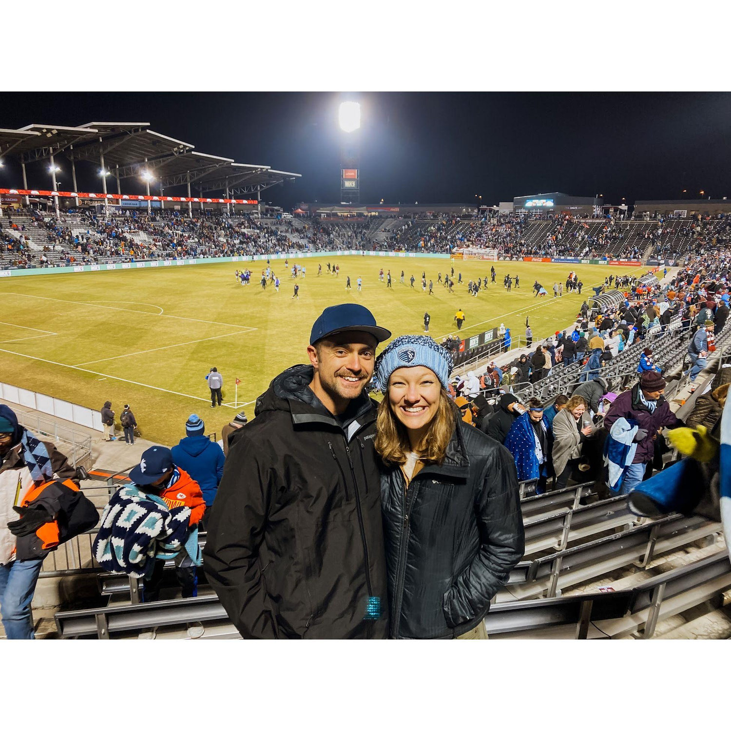 Celebrated Travis's 30th birthday with a soccer game!