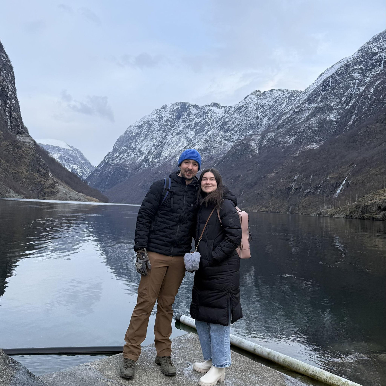 Exploring the Fjords on our way to Flam, Norway