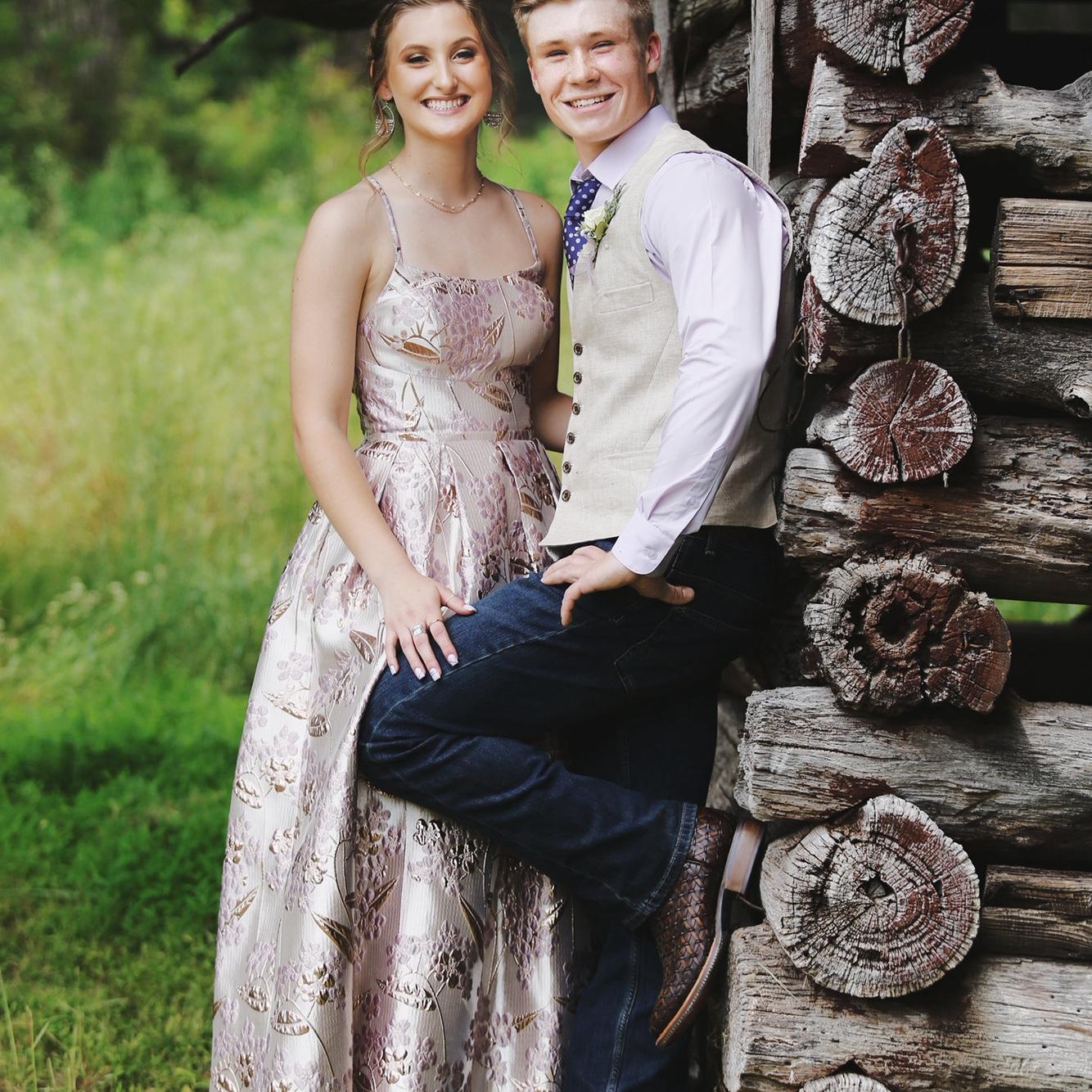 Our first prom together!