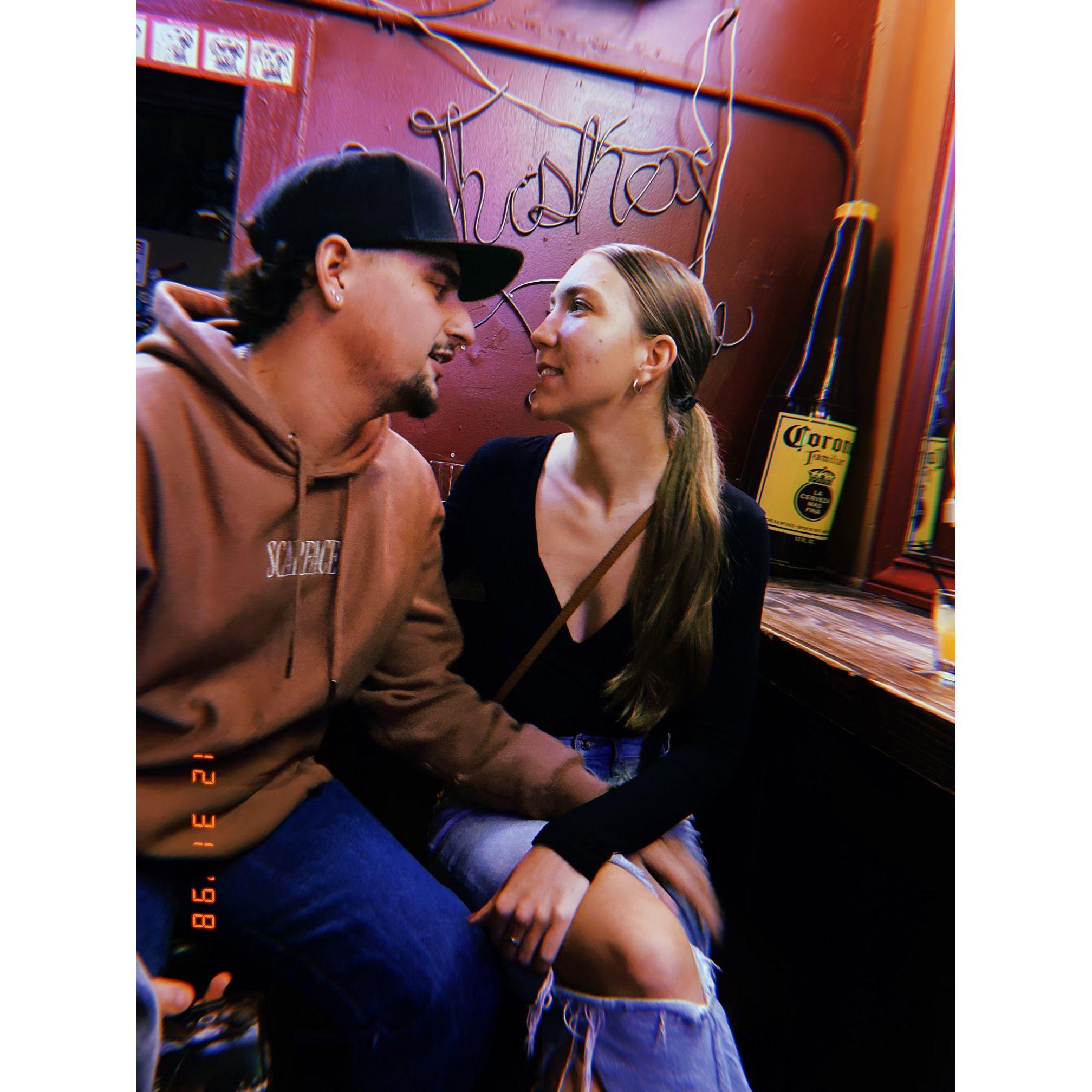 Our second new year together.