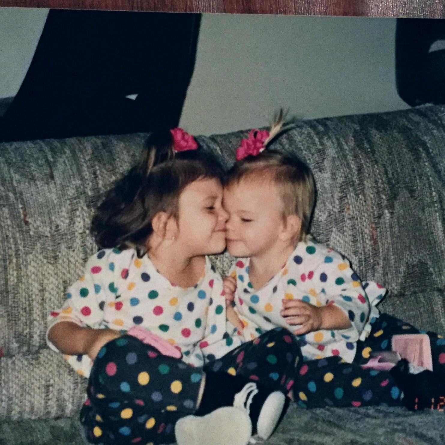 Tracy and her younger sister Mary