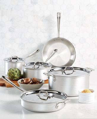 All Clad Master Chef 9-Pc. Cookware Set