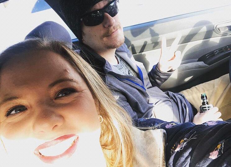 One of our favorite things is driving in the car listening to music together