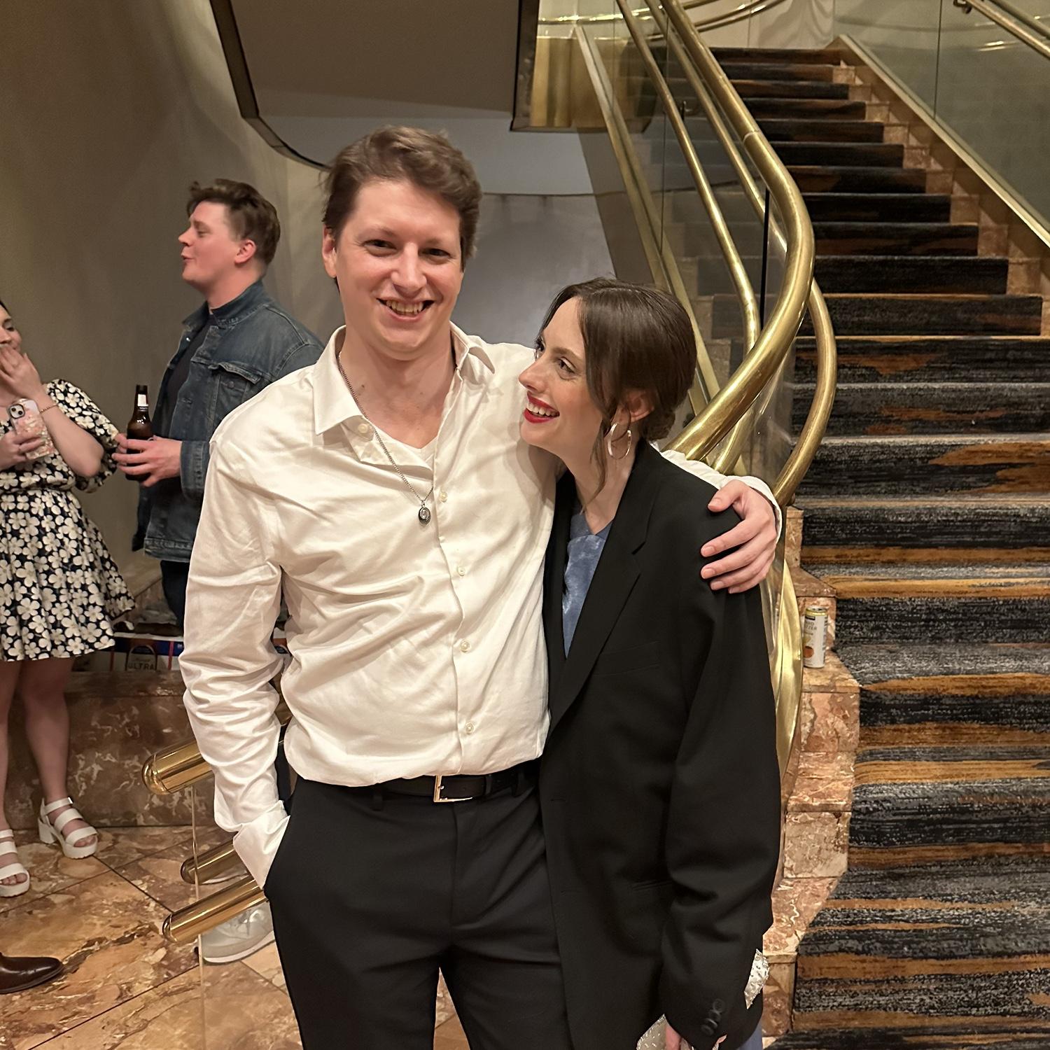 Always having too much fun at weddings