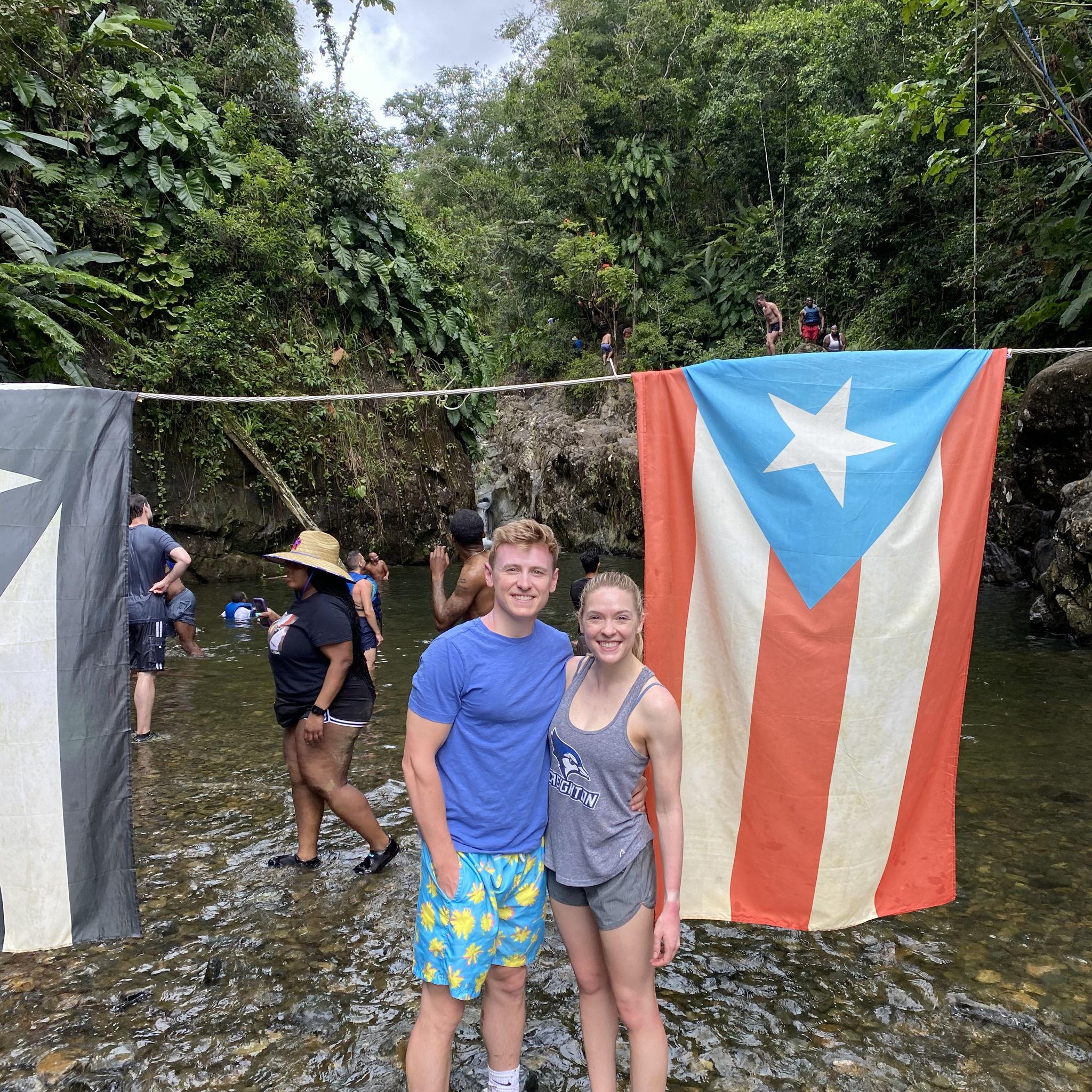 Our first trip! We went to Puerto Rico in 2021 and explored their national forest!