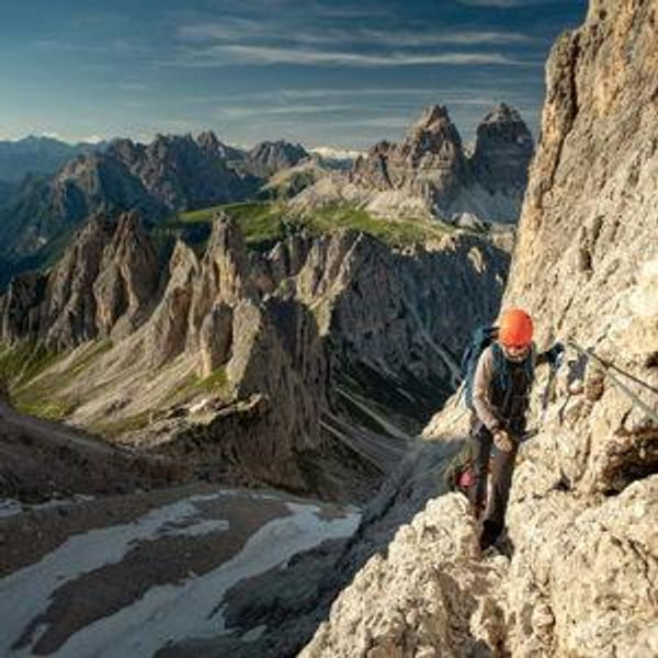 Guided via ferrata adventure