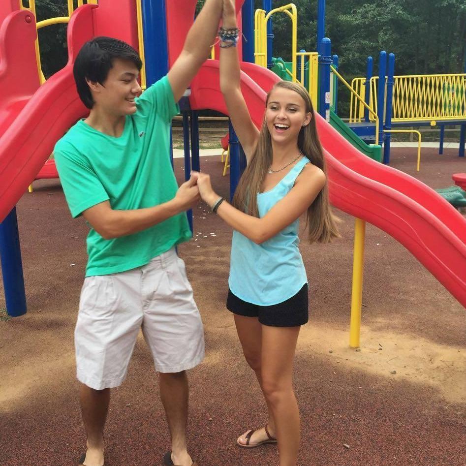 Senior Photos at Mount Bethel Elementary School (where we met in 5th grade) 2016