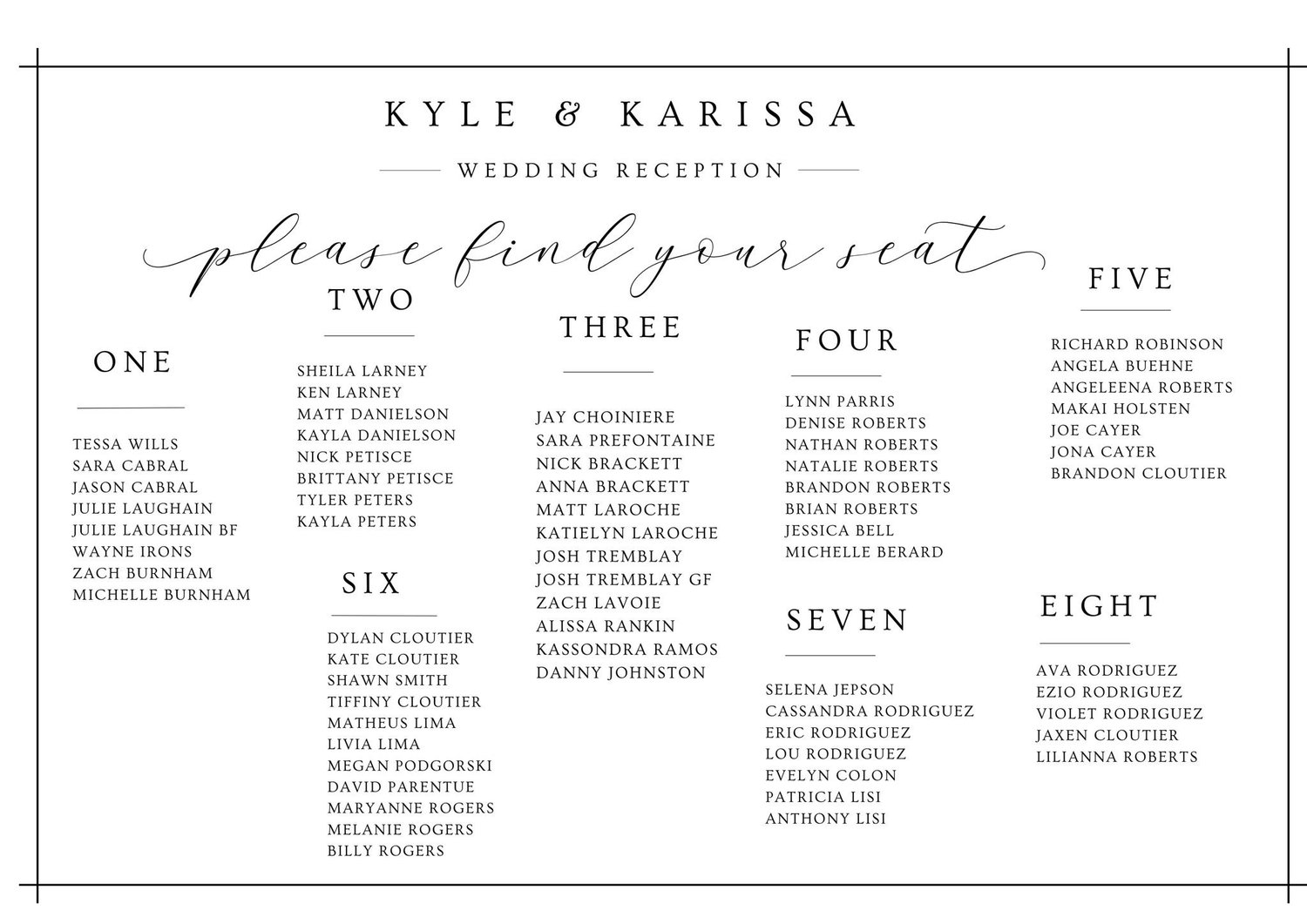The Wedding Website of Karissa Lee Robinson and Kyle Cloutier