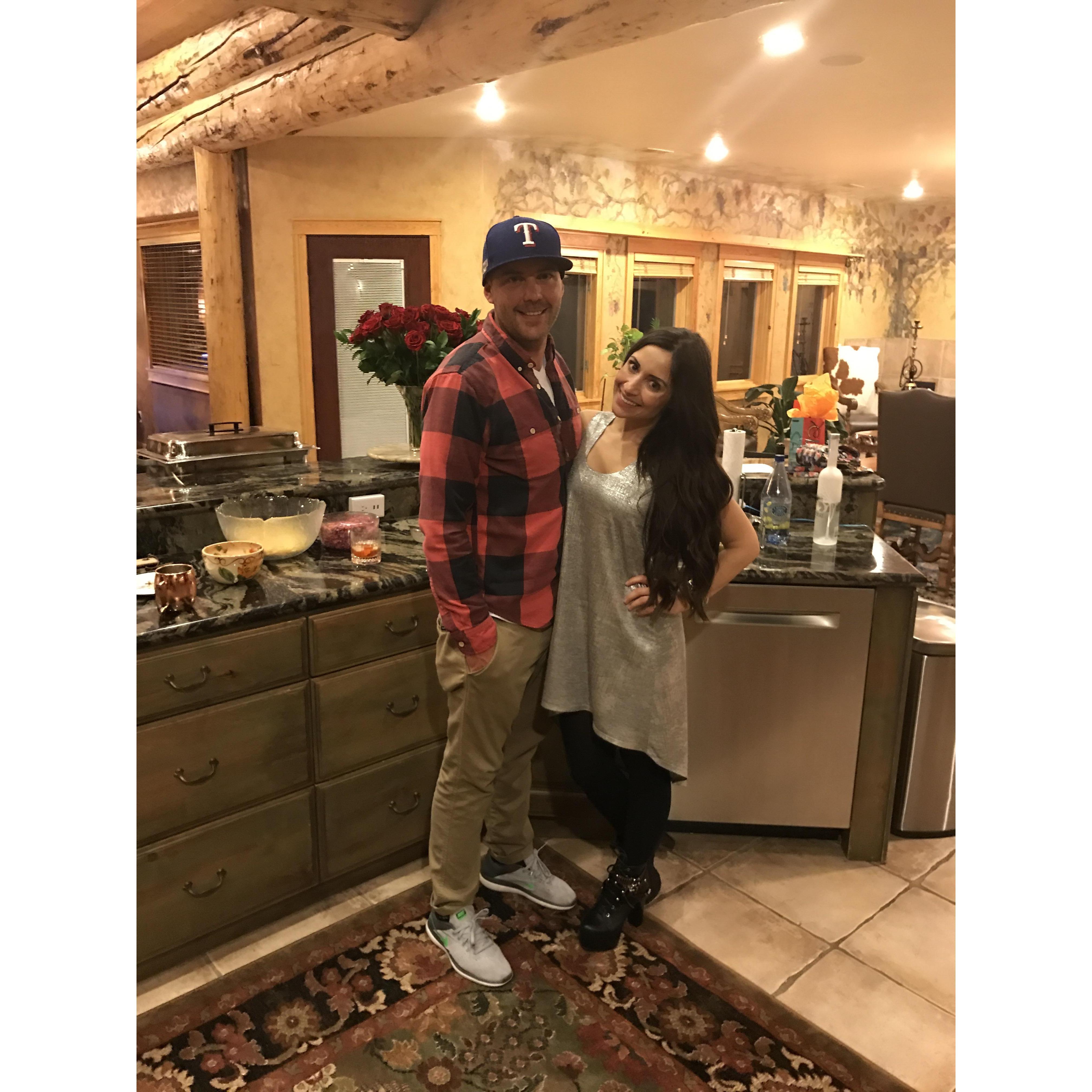 Visiting Jordan's dad for Jordan's 30th birthday!