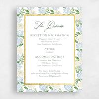 White Wedding Enclosure - Speranza Foil