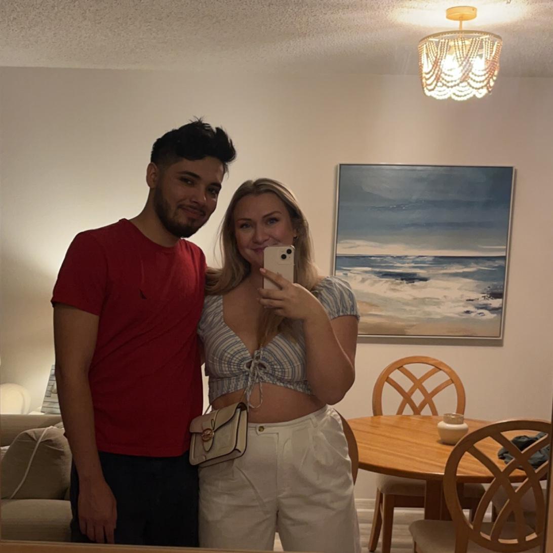 Our first place together