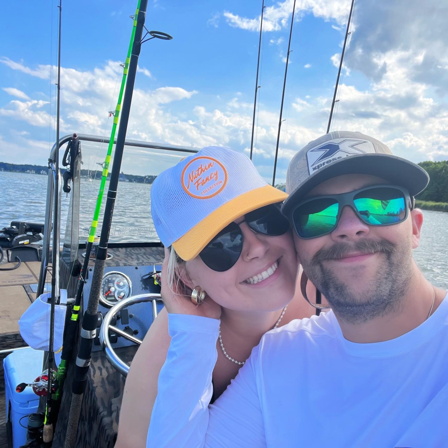 one of many days on the boat