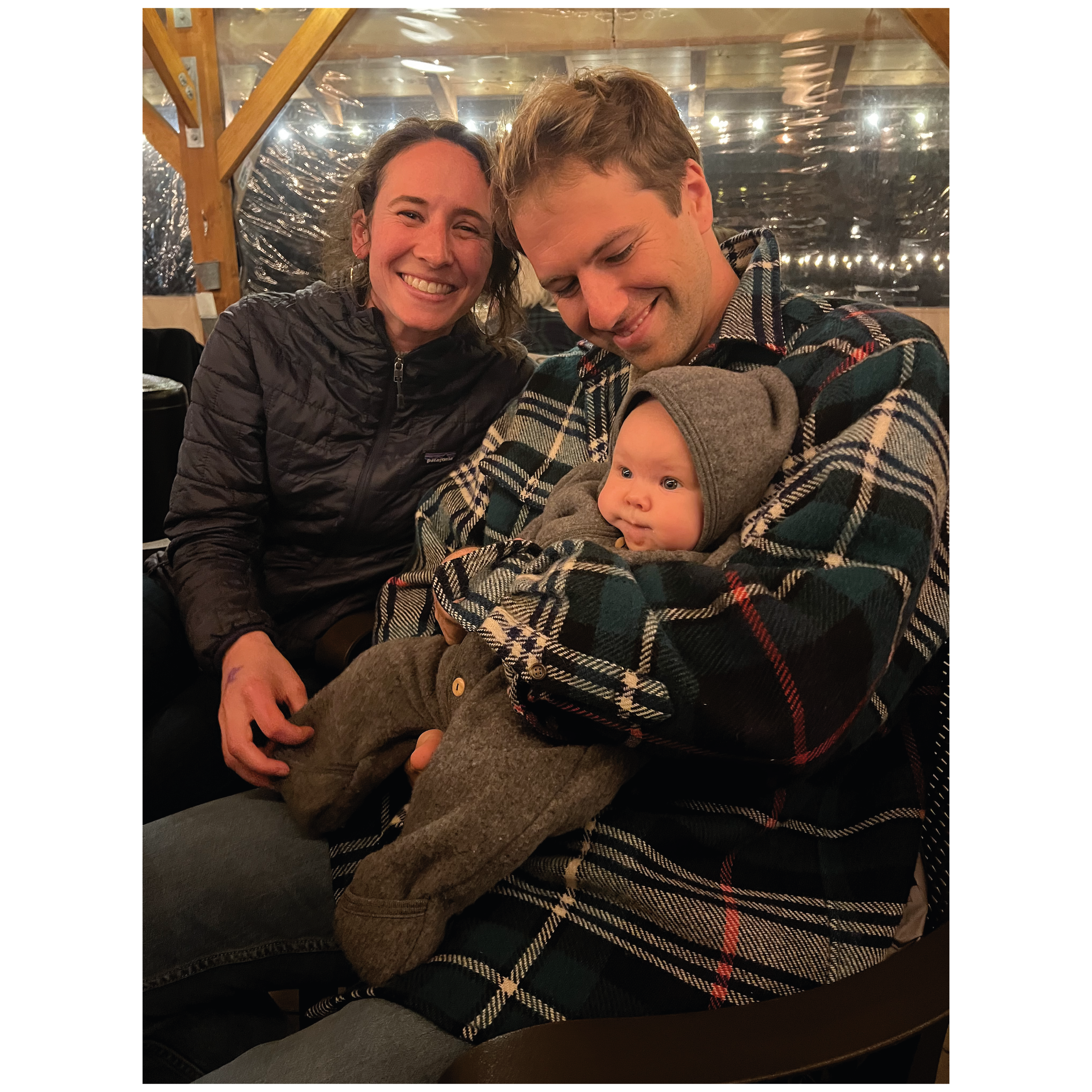 Disclaimer: This is not our baby! This cutie belongs to our good friends Niall and Natalie, who own the farm where we are getting married.