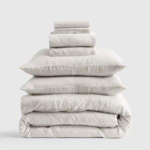 European Linen Deluxe Bedding Bundle - Queen