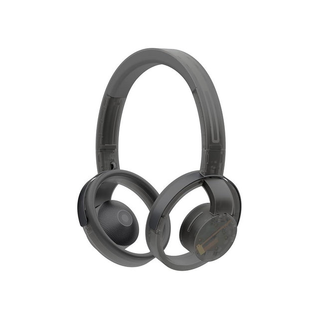 nwm ONE Wireless Open-Ear Headphones | Prevents Sound Leakage with PSZ Technology (Bone Conduction Alternative) | Bluetooth 5.3 | Multipoint | 20-Hour Battery Life with Microphone | Phantom Gray