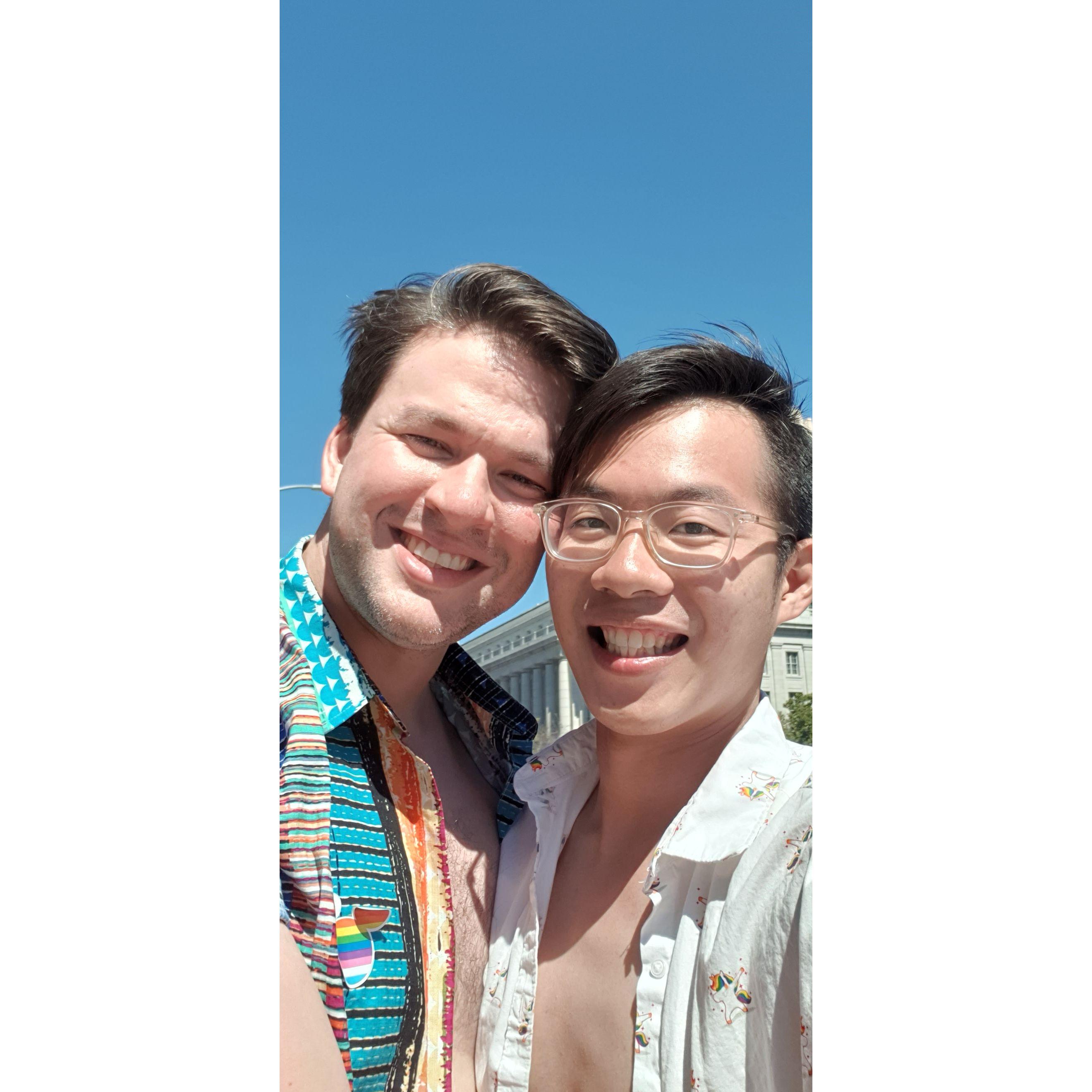 First Pride together