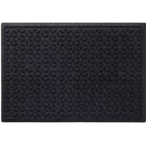 Heavyweight Recycled Waterhog Doormat, Blooming Circles