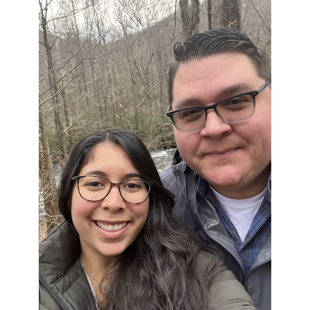 In the smoky mountains hunting for a wedding venue