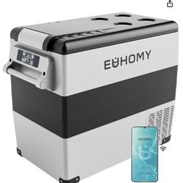 EUHOMY 12 Volt Refrigerator, 38QT(35L) Electric Cooler