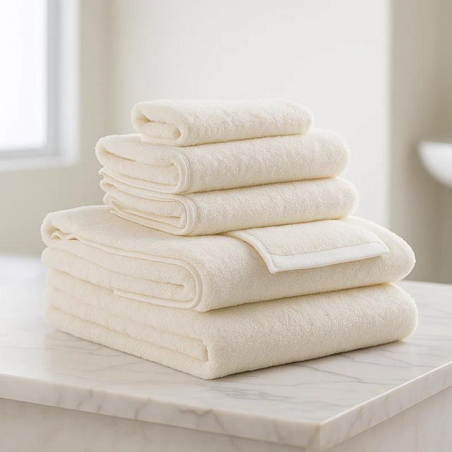 Delilah Organic Cotton Bath Towels Collection