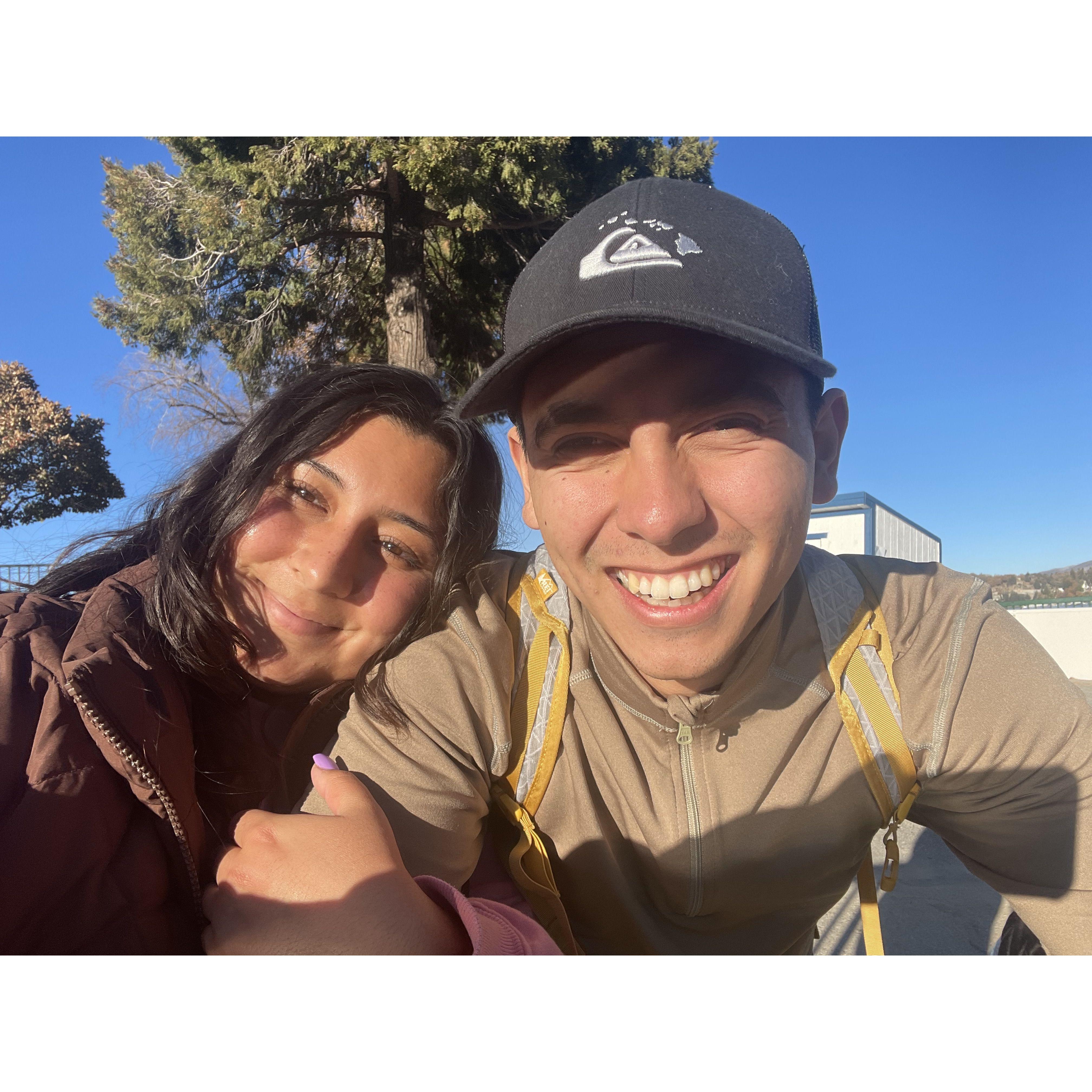 11.22.2022 -Tommy came back to “visit for the holidays”