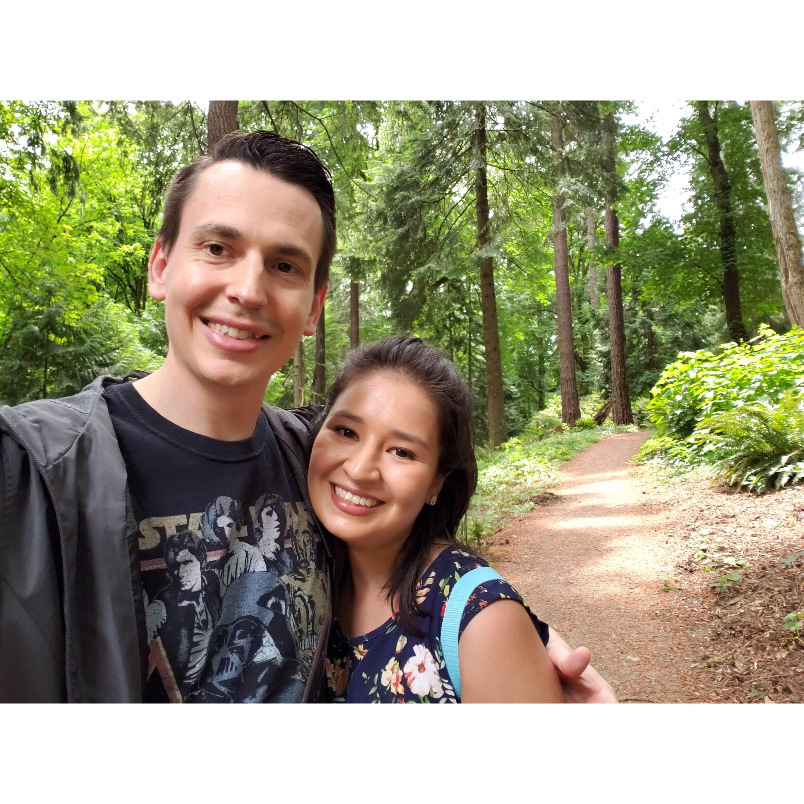 Hiking in Portland