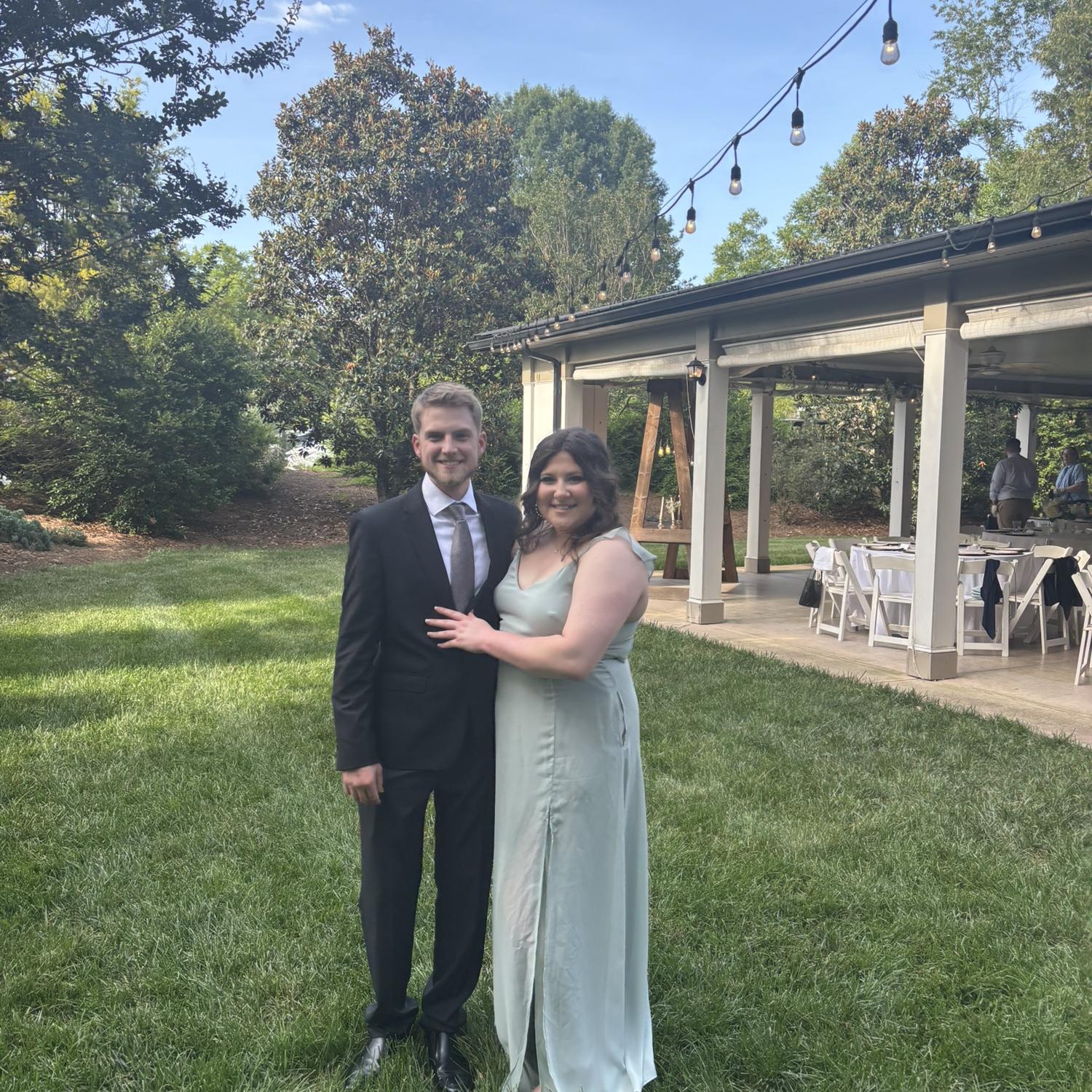 Their friends Lauren and Davis' wedding!