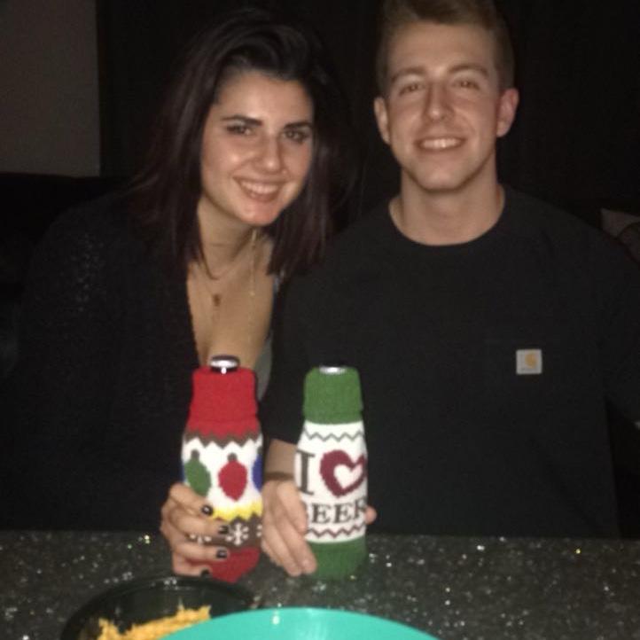 First time Greg came to Caitlin’s house in January 2017