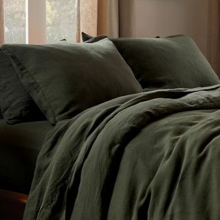 European Flax Linen Fitted Sheet