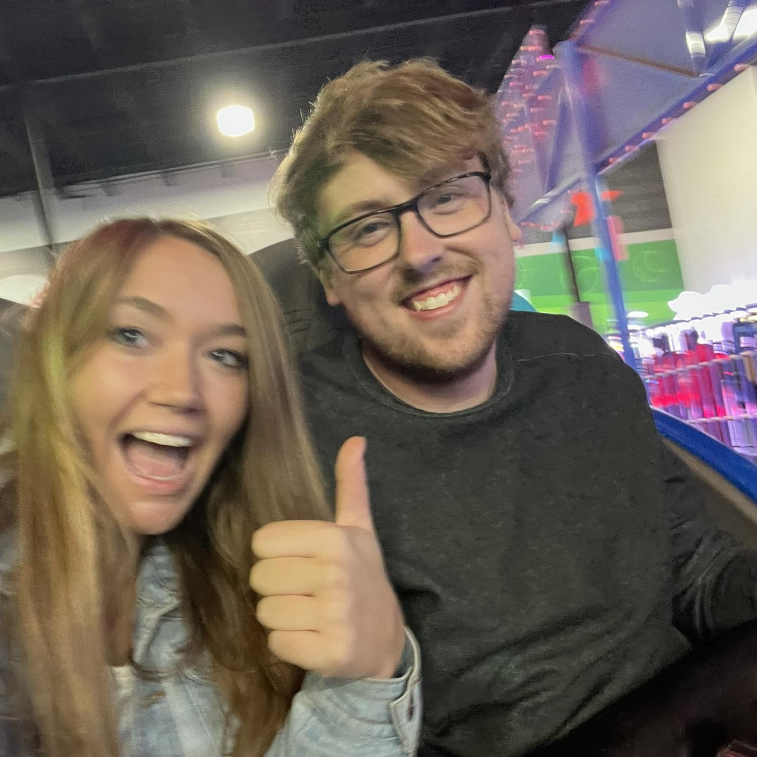 6 year anniversary (Nate’s first roller coaster)