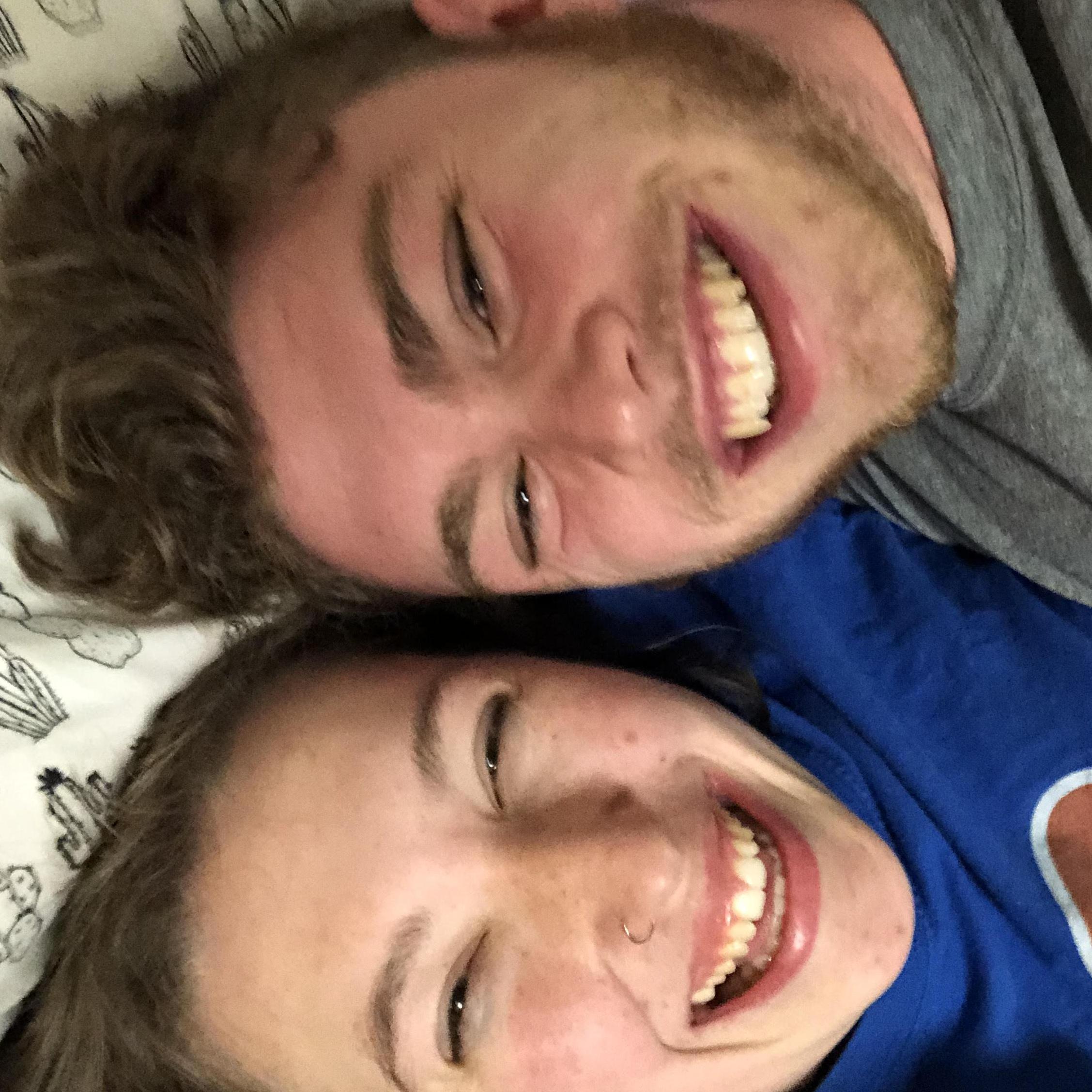 Us being goofballs.