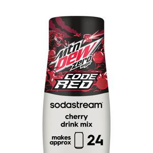 Sodastream MTN DEW® Code Red Zero Sugar Cherry Drink Mix 440ml