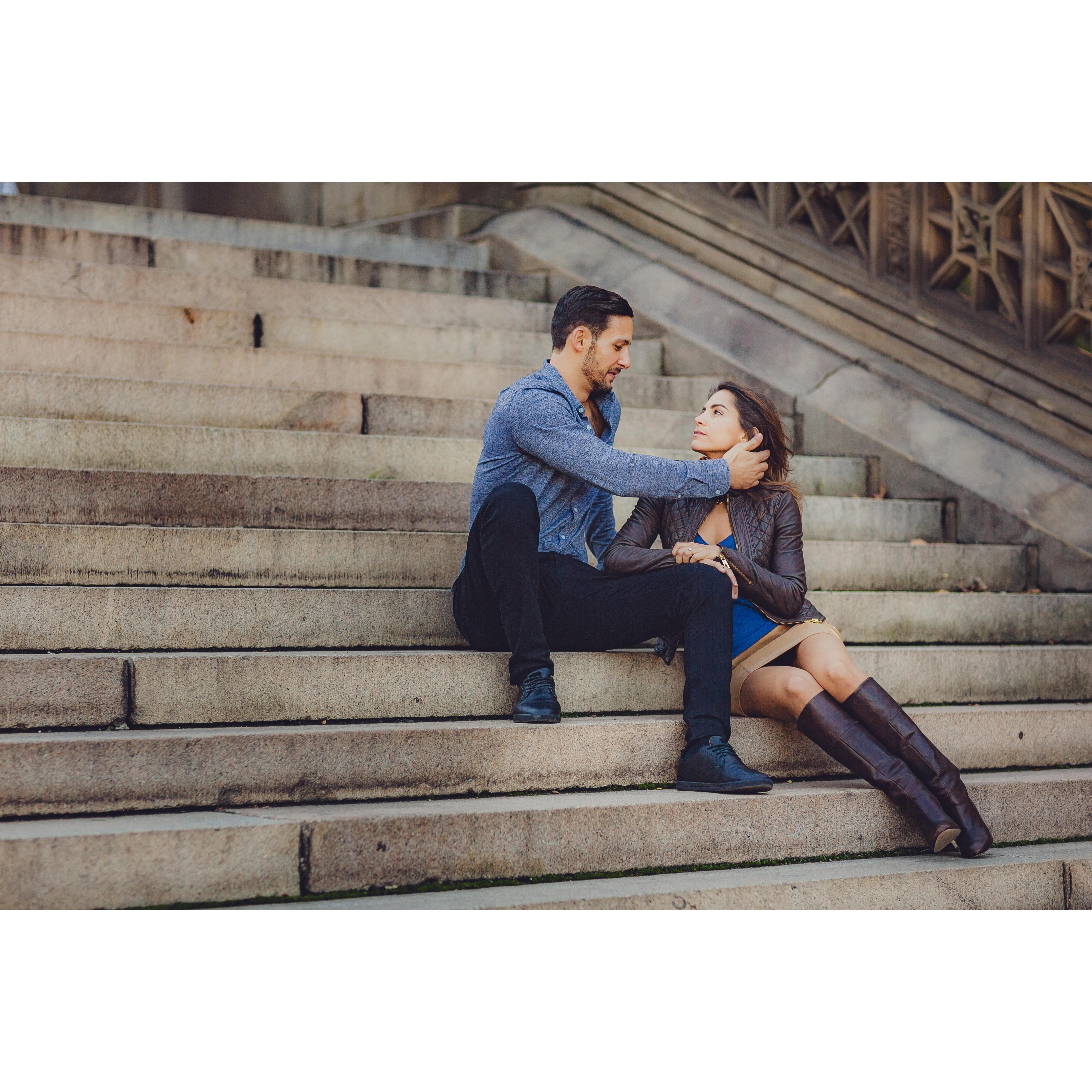 This photo makes me feel like we should be in a romance novel.