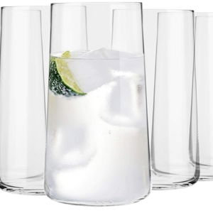 Water Glasses Set of 6, 18.3 oz, Avant-Garde Collection