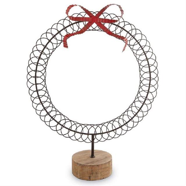 Mud Pie Wreath Card Holder
