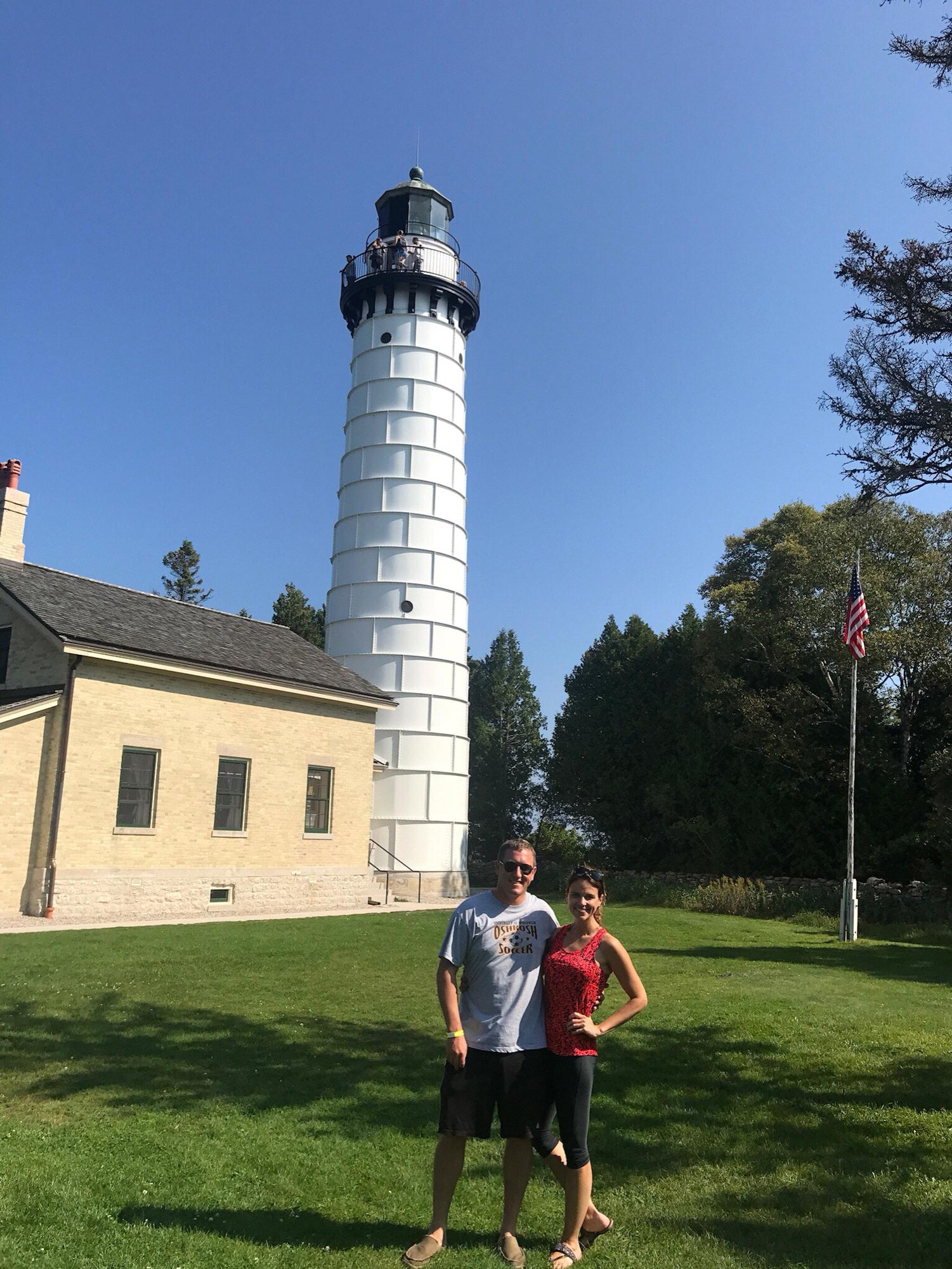 Exploring Door County, Wisconsin.