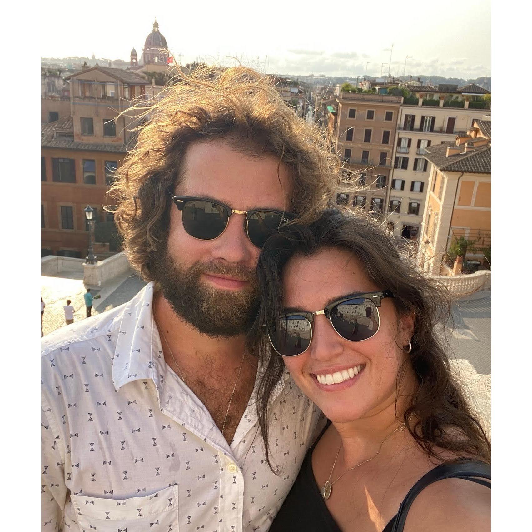 Traveling in Rome, Italy